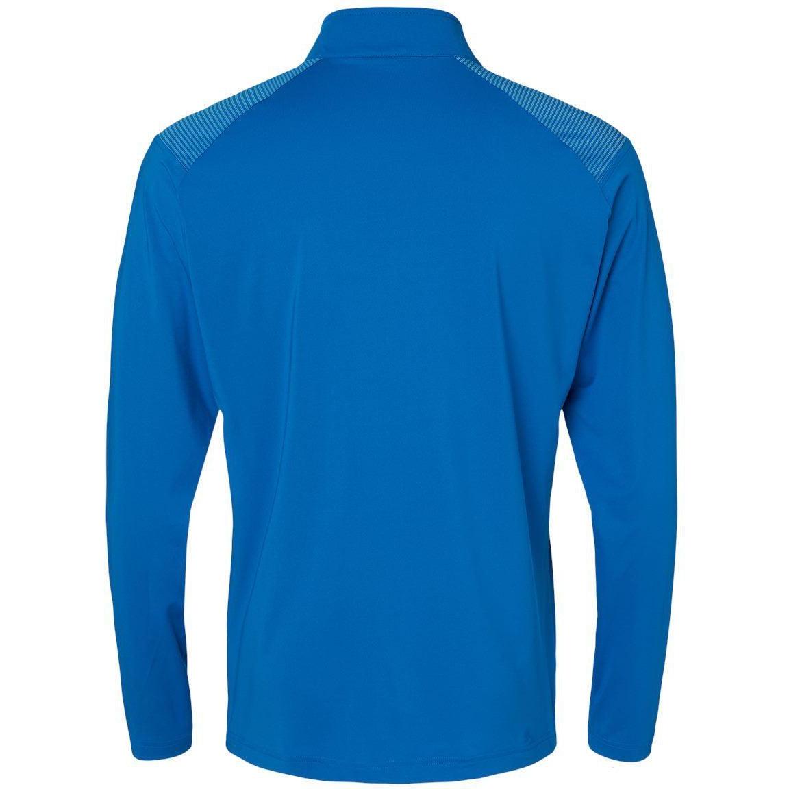 no-logo Adidas Shoulder Stripe Quarter-Zip Pullover-Athletics-Adidas-Thread Logic