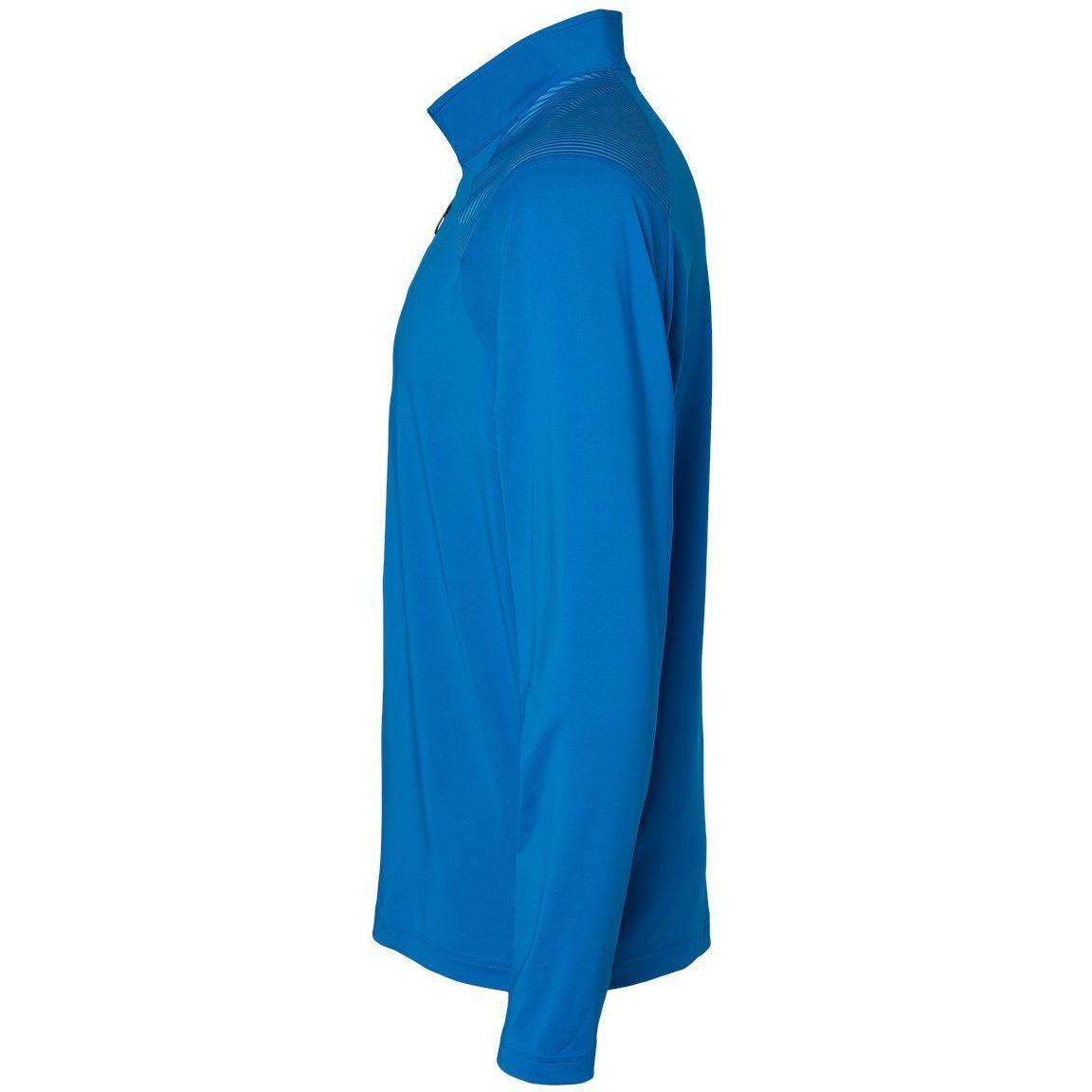 no-logo Adidas Shoulder Stripe Quarter-Zip Pullover-Athletics-Adidas-Thread Logic