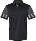 Adidas Striped Sleeve Sport Shirt
