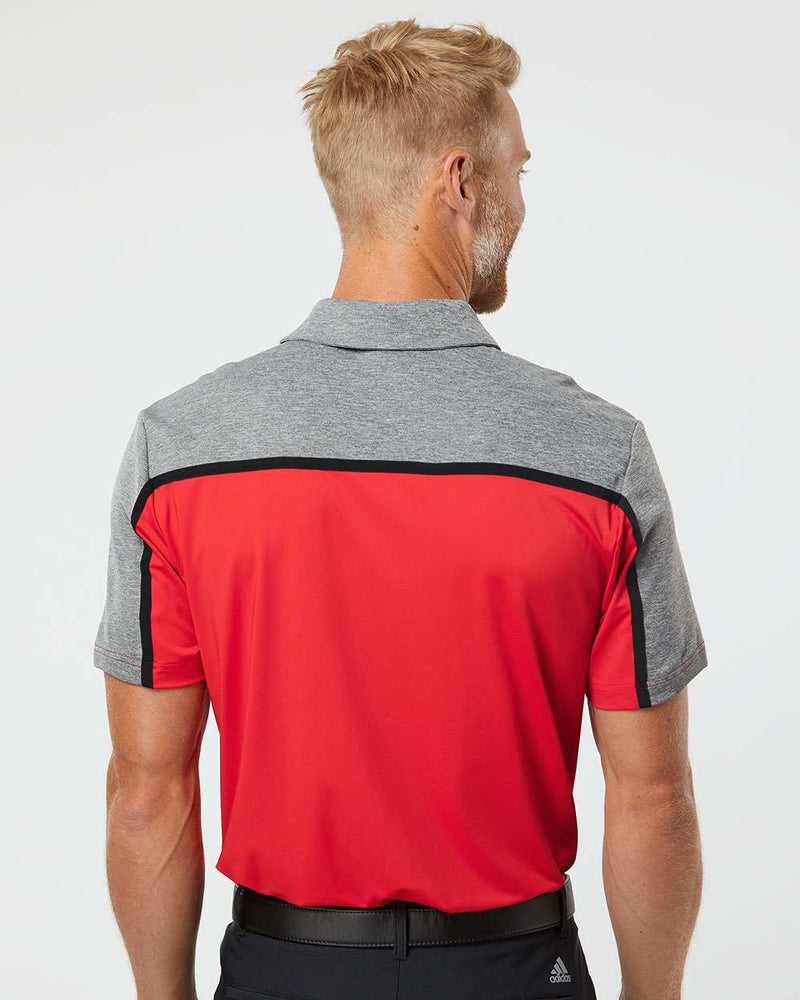 no-logo Adidas Ultimate Colorblock Polo-Sport Shirts-Adidas-Thread Logic