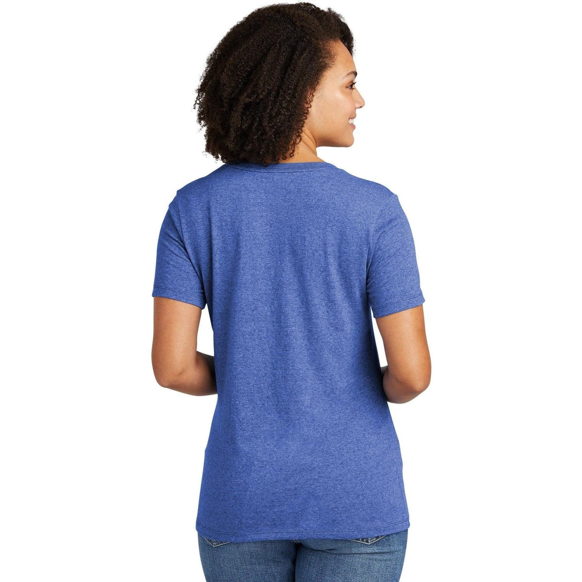no-logo Allmade Ladies Recycled Blend V-Neck Tee-Regular-Allmade-Thread Logic
