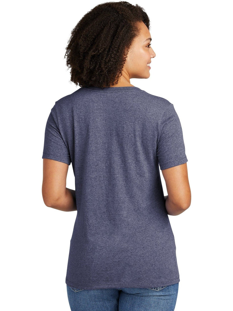 no-logo Allmade Ladies Recycled Blend V-Neck Tee-Regular-Allmade-Thread Logic