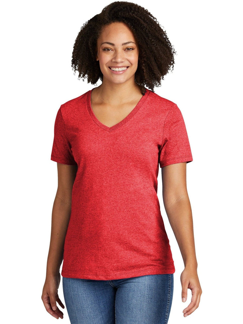 no-logo Allmade Ladies Recycled Blend V-Neck Tee-Regular-Allmade-Thread Logic