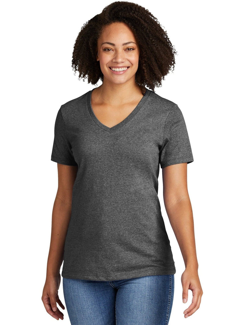 no-logo Allmade Ladies Recycled Blend V-Neck Tee-Regular-Allmade-Thread Logic