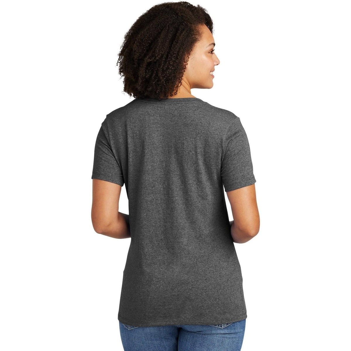 no-logo Allmade Ladies Recycled Blend V-Neck Tee-Regular-Allmade-Thread Logic