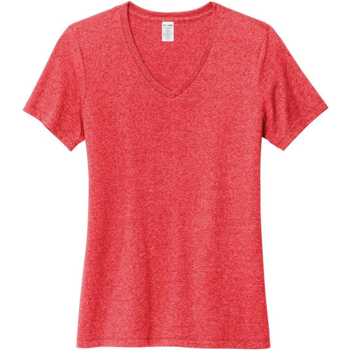 no-logo Allmade Ladies Recycled Blend V-Neck Tee