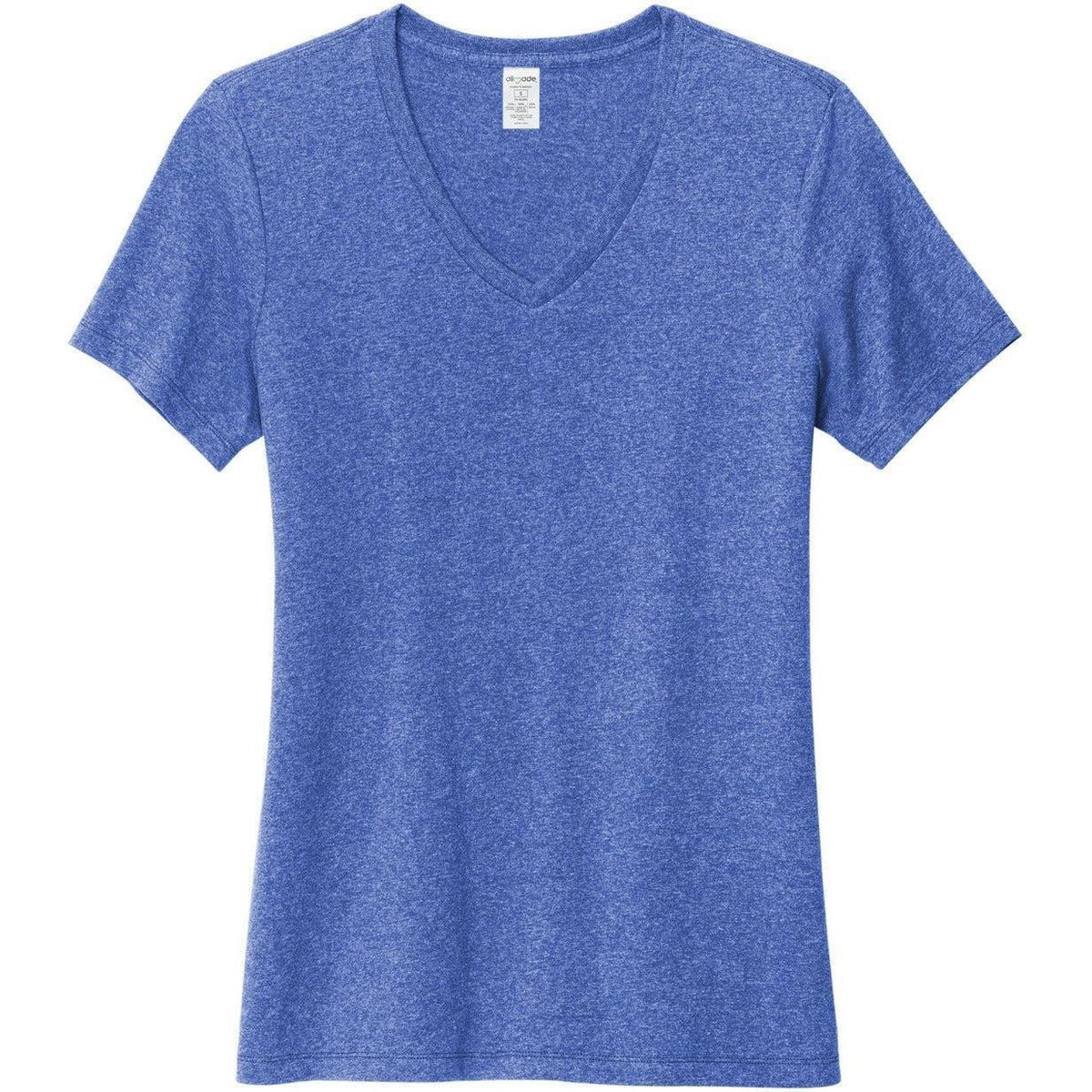 no-logo Allmade Ladies Recycled Blend V-Neck Tee