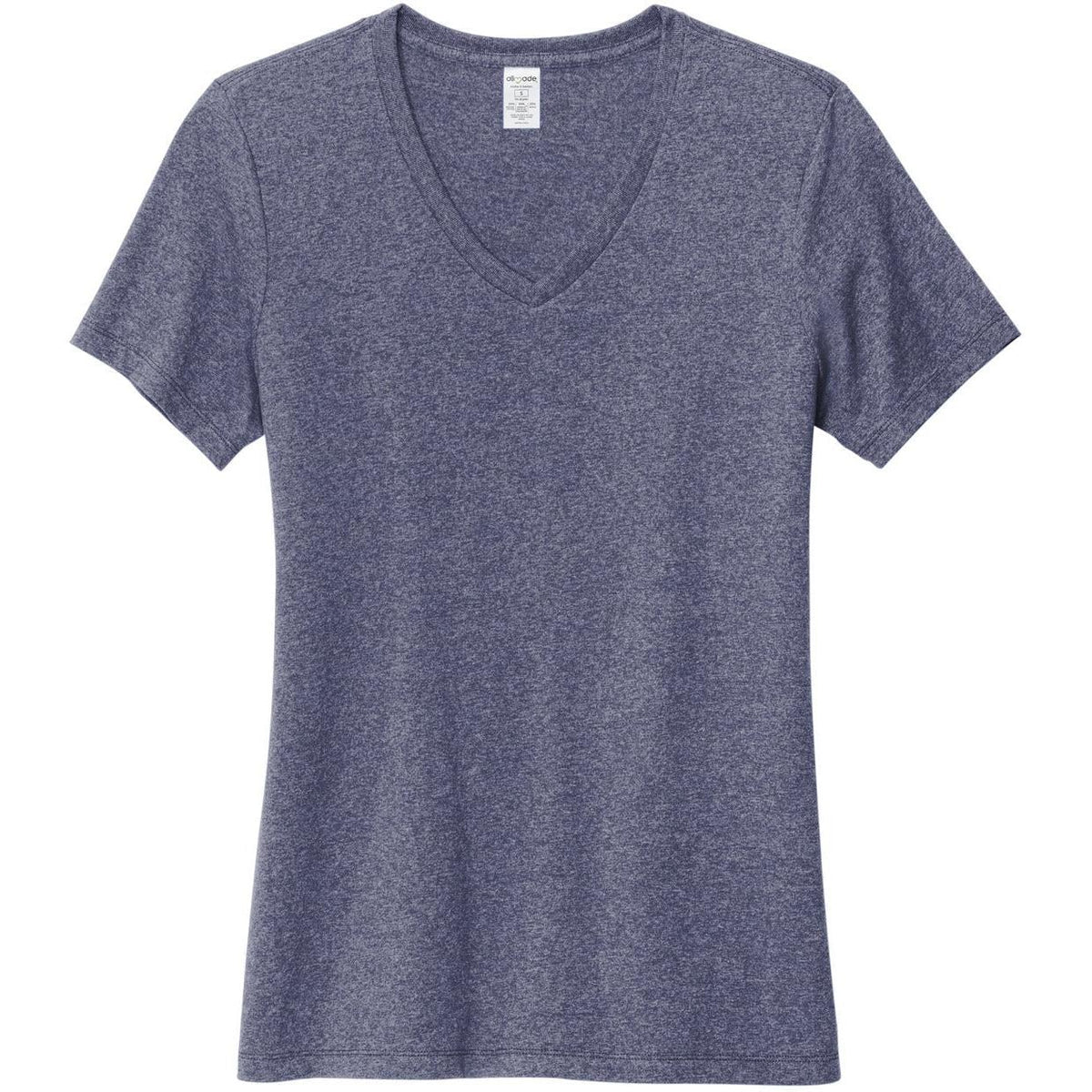 no-logo Allmade Ladies Recycled Blend V-Neck Tee
