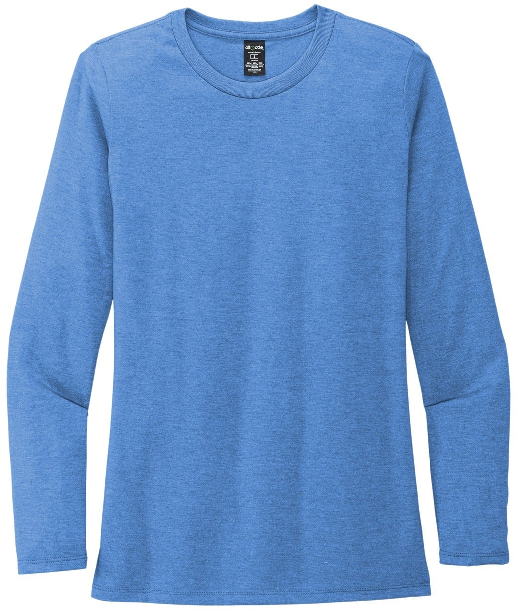 Allmade Ladies Tri-Blend Long Sleeve Tee