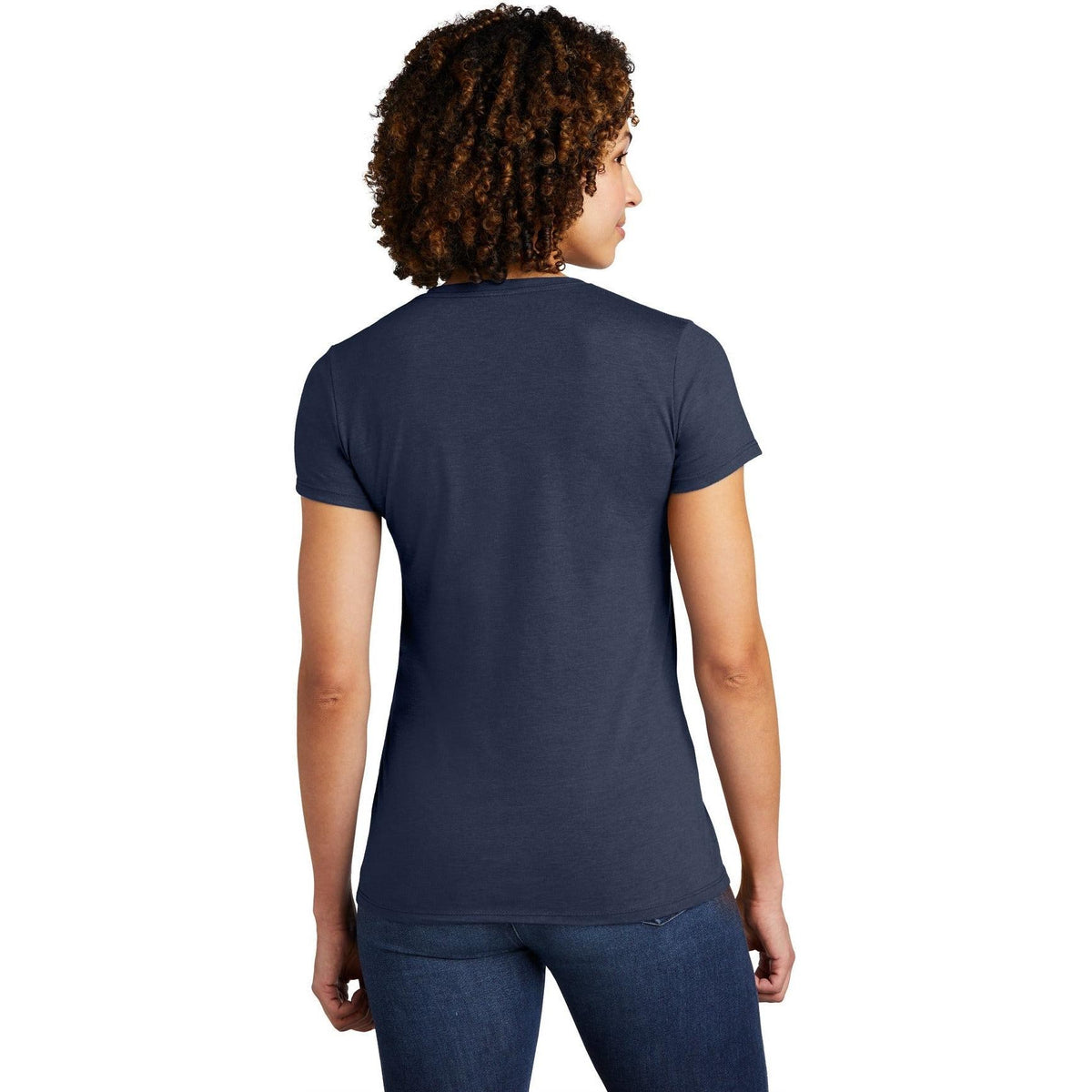 no-logo Allmade Ladies Tri-Blend Tee-Regular-Allmade-Thread Logic