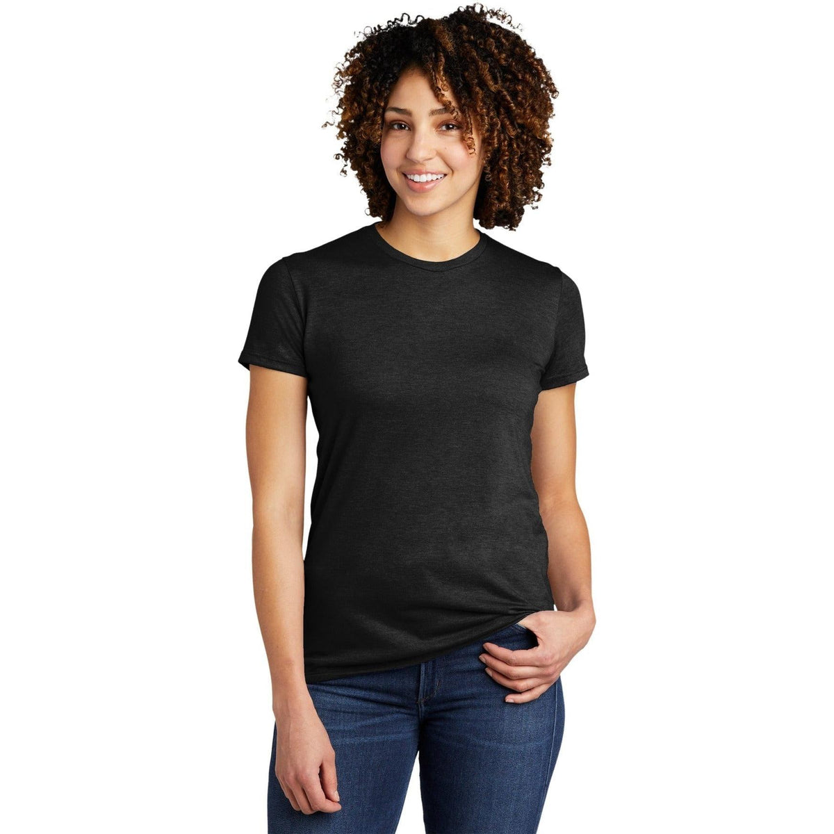 no-logo Allmade Ladies Tri-Blend Tee-Regular-Allmade-Thread Logic