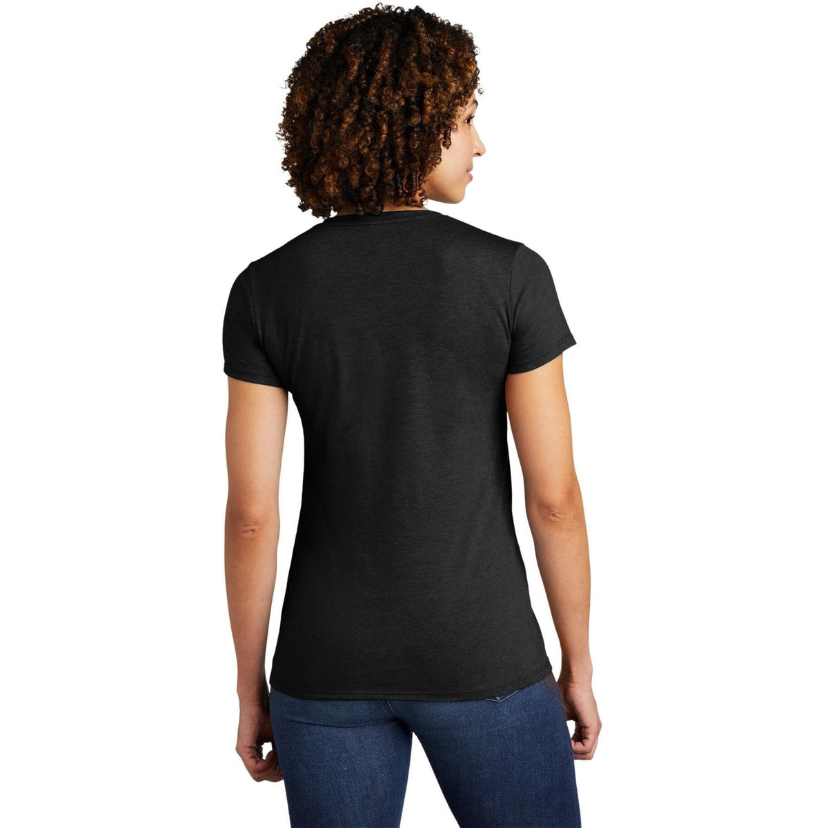 no-logo Allmade Ladies Tri-Blend Tee-Regular-Allmade-Thread Logic