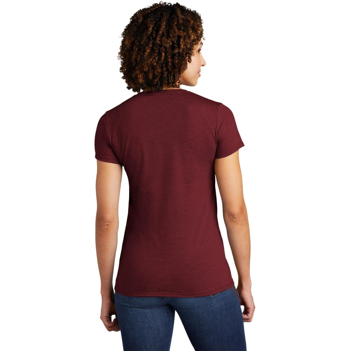 no-logo Allmade Ladies Tri-Blend Tee-Regular-Allmade-Thread Logic