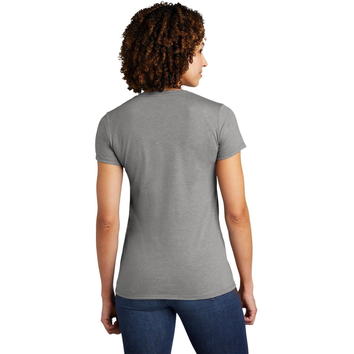 no-logo Allmade Ladies Tri-Blend Tee-Regular-Allmade-Thread Logic
