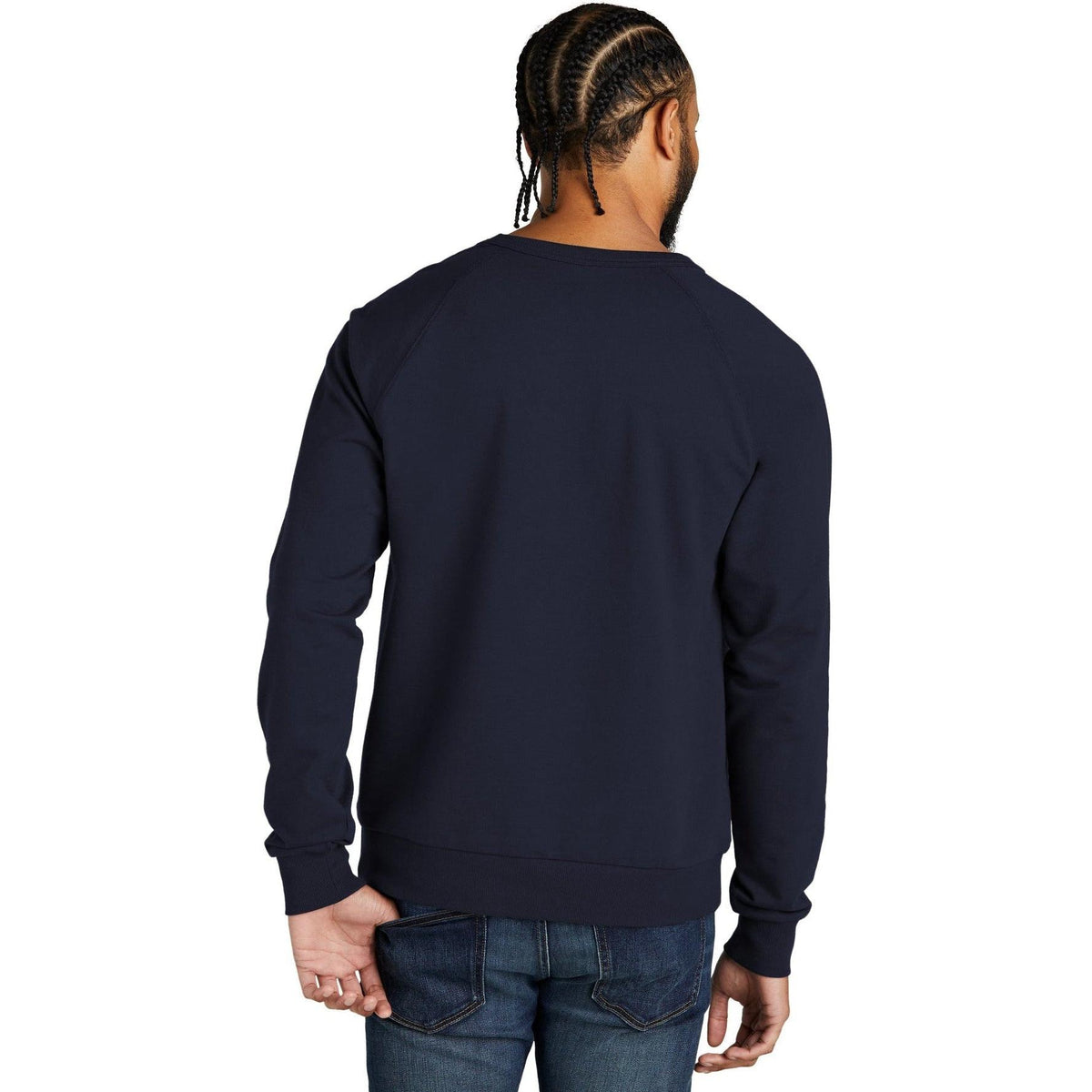 no-logo Allmade Unisex Organic French Terry Crewneck Sweatshirt-Regular-Allmade-Thread Logic
