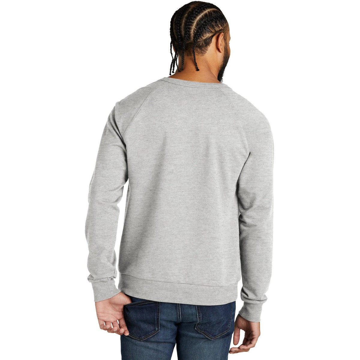 no-logo Allmade Unisex Organic French Terry Crewneck Sweatshirt-Regular-Allmade-Thread Logic