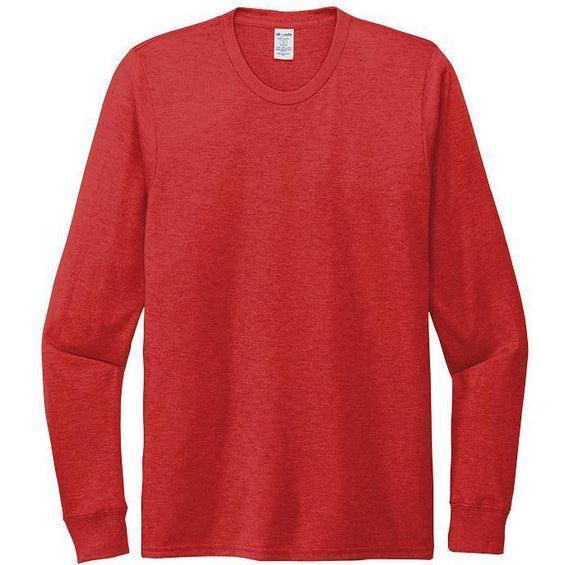 no-logo Allmade Unisex Tri-Blend Long Sleeve Tee