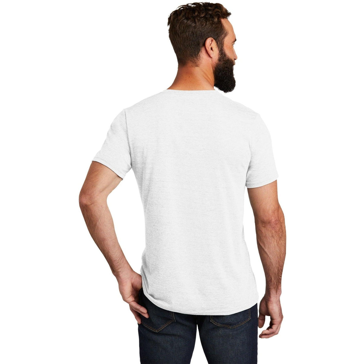 no-logo Allmade Unisex Tri-Blend V-Neck Tee-Regular-Allmade-Thread Logic