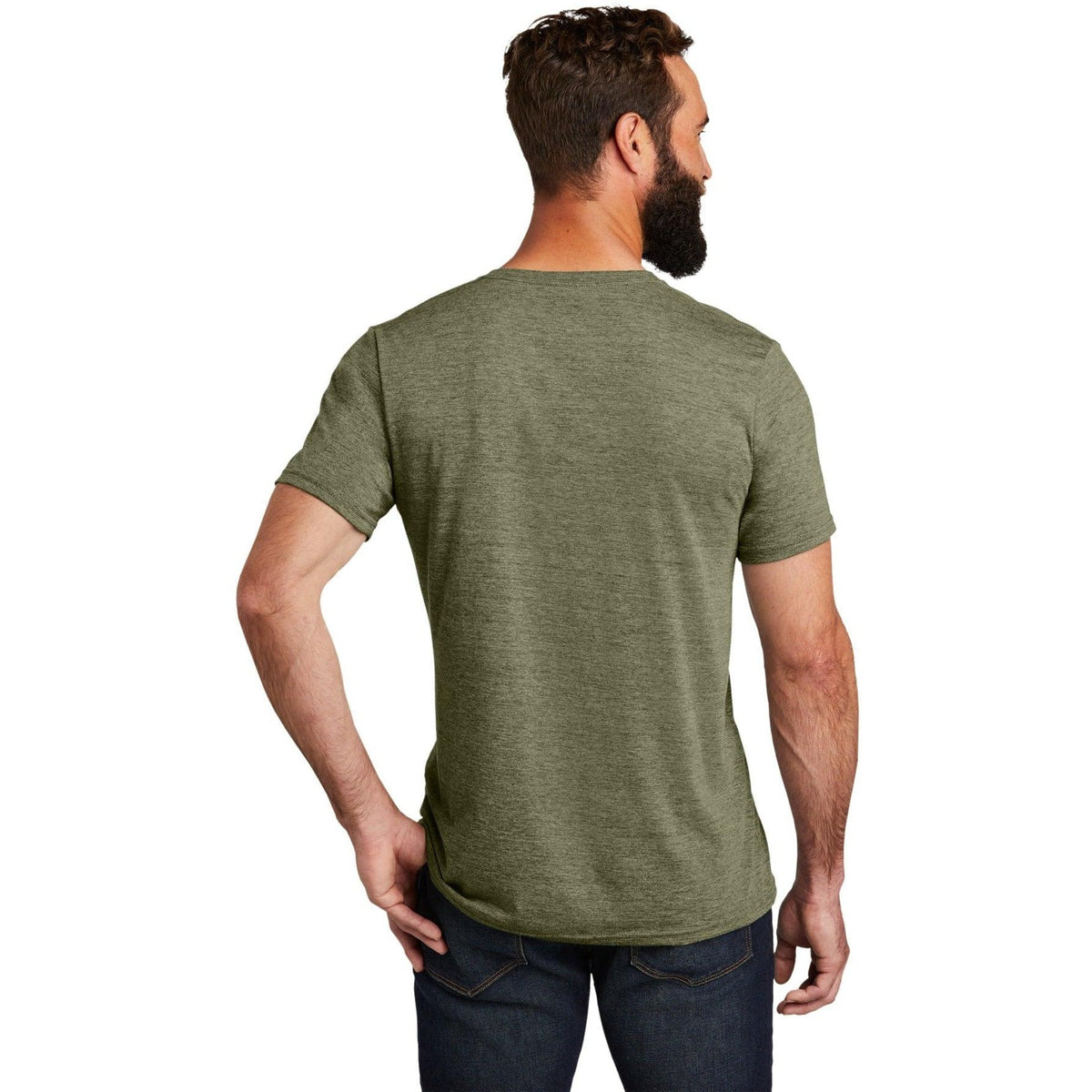no-logo Allmade Unisex Tri-Blend V-Neck Tee-Regular-Allmade-Thread Logic
