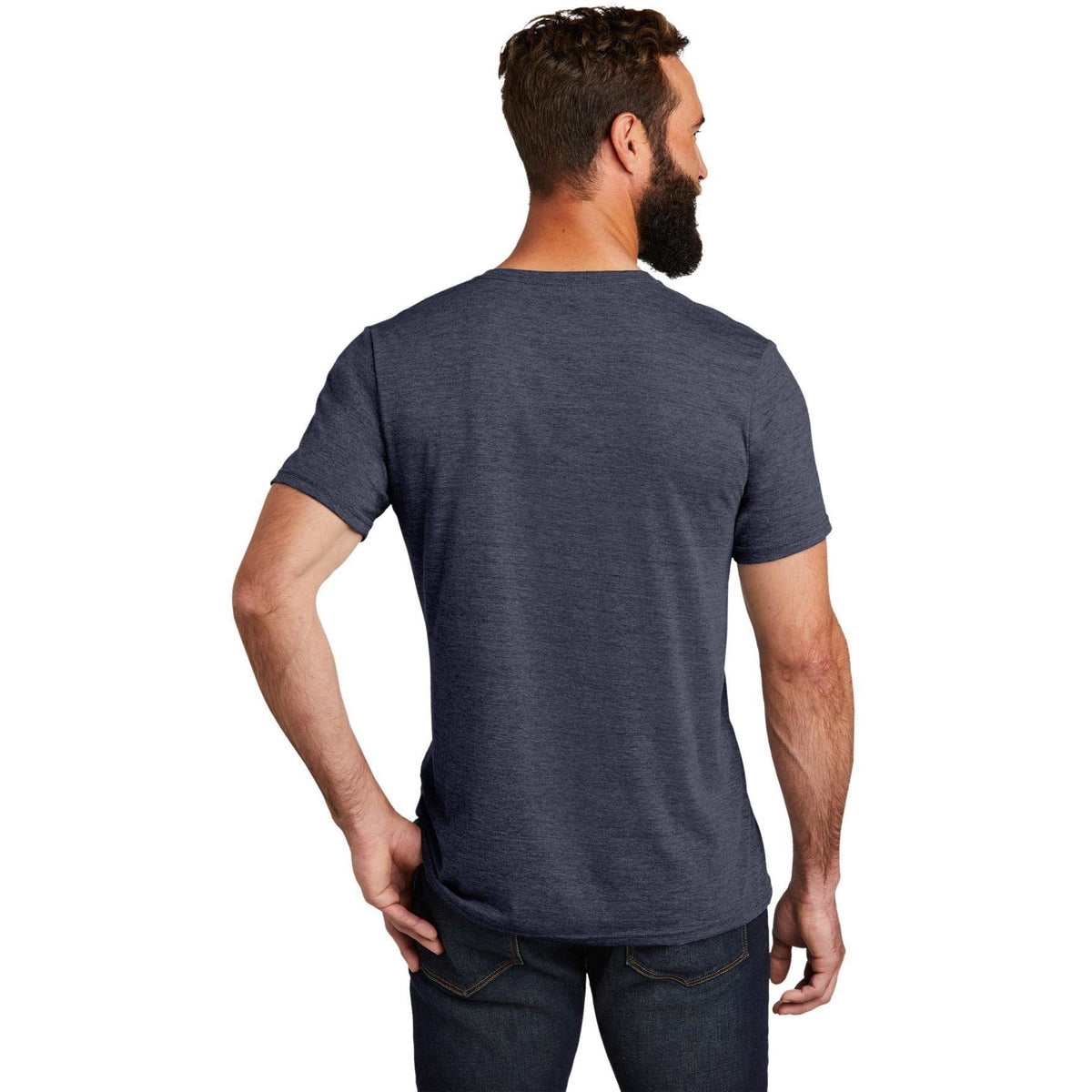 no-logo Allmade Unisex Tri-Blend V-Neck Tee-Regular-Allmade-Thread Logic
