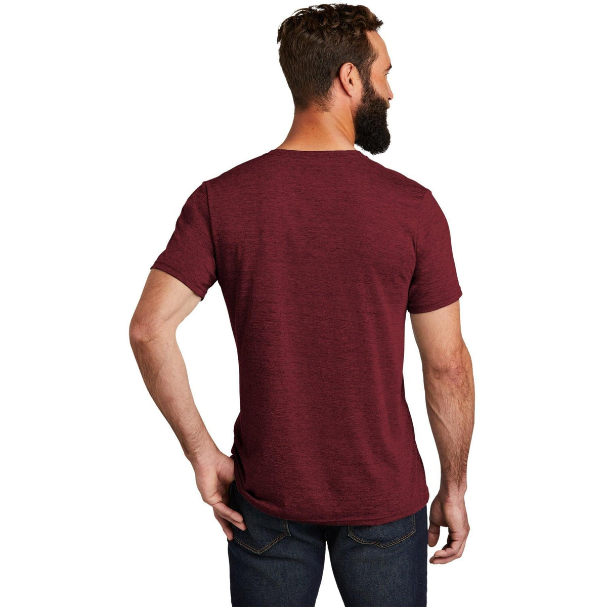 no-logo Allmade Unisex Tri-Blend V-Neck Tee-Regular-Allmade-Thread Logic