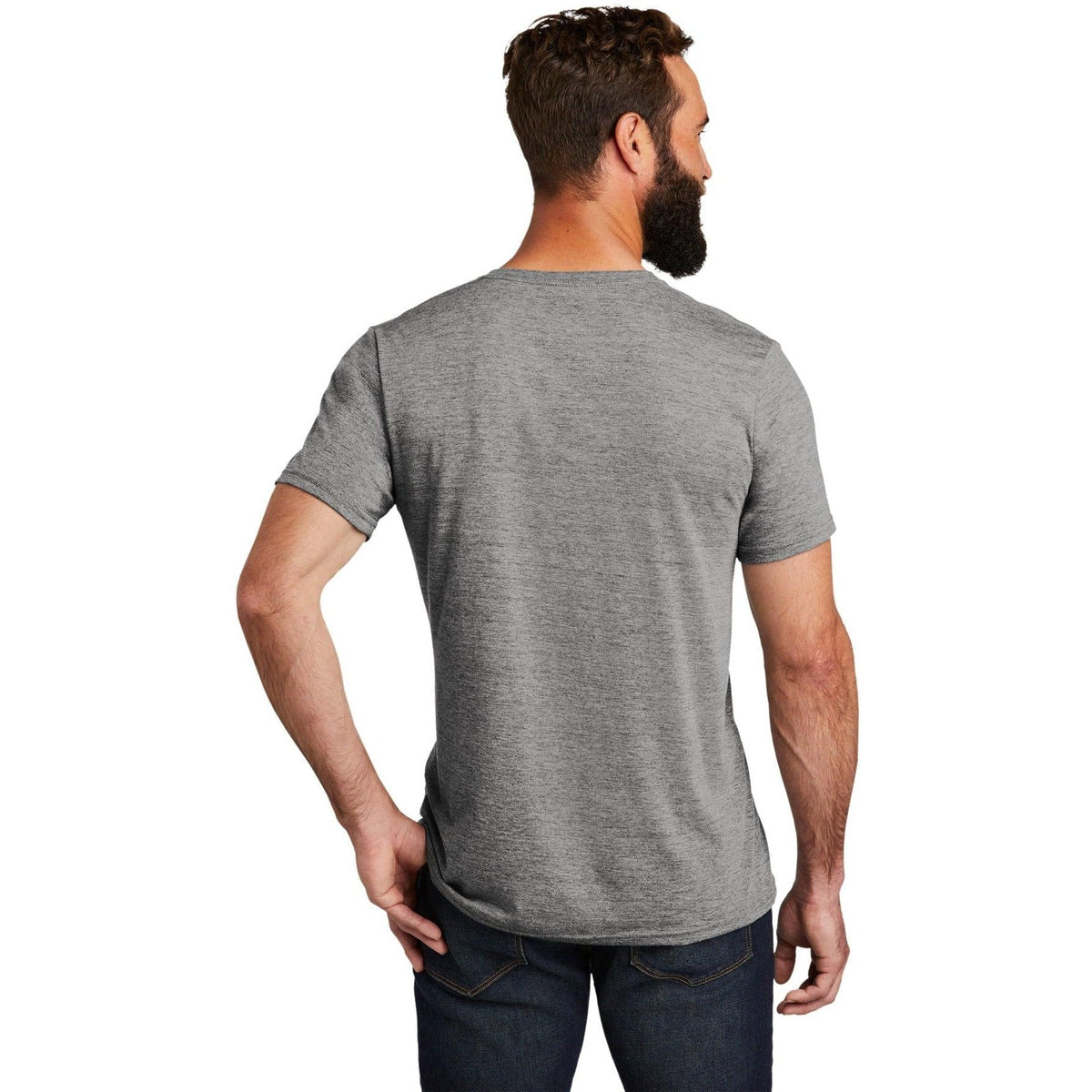 no-logo Allmade Unisex Tri-Blend V-Neck Tee-Regular-Allmade-Thread Logic