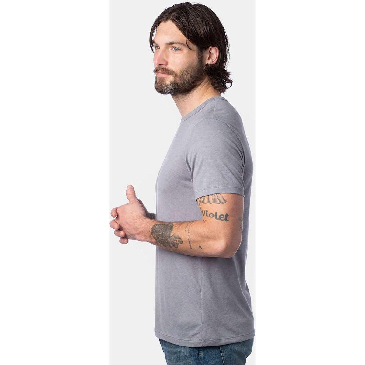 no-logo Alternative Earthleisure Modal Triblend Tee-T-Shirts-Alternative-Thread Logic