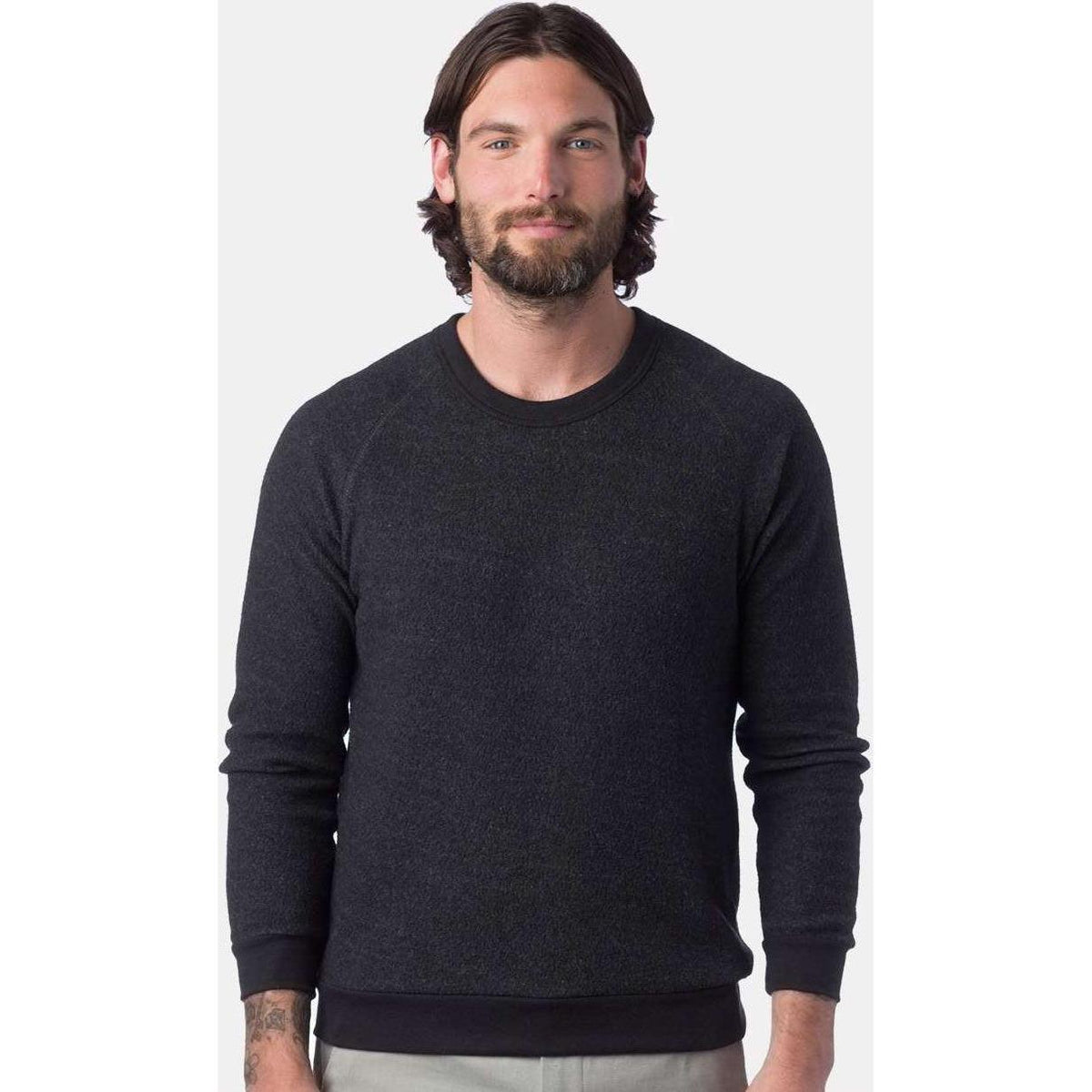 no-logo Alternative Eco-Teddy Champ Crewneck Sweatshirt-Fleece-Alternative-Thread Logic