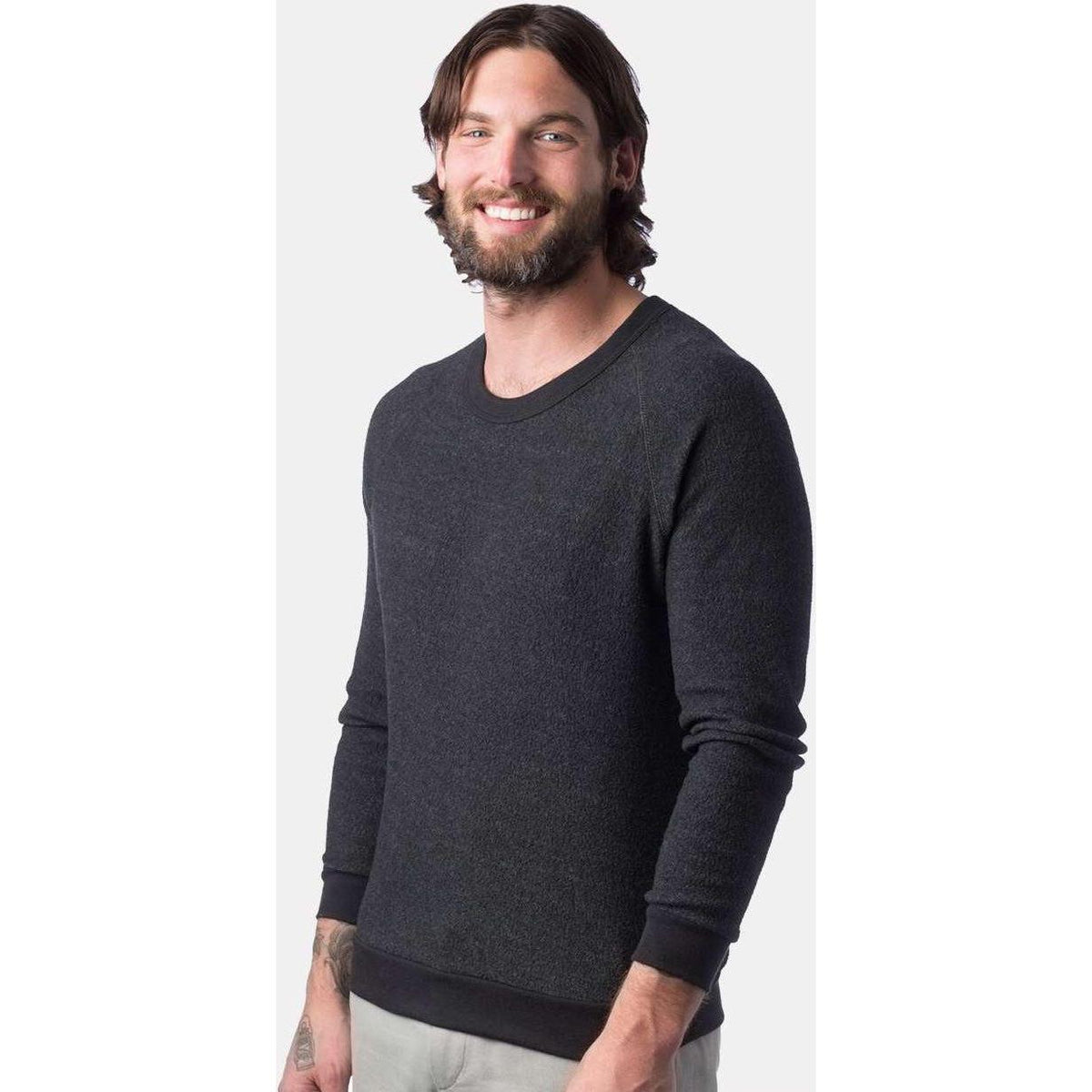 no-logo Alternative Eco-Teddy Champ Crewneck Sweatshirt-Fleece-Alternative-Thread Logic