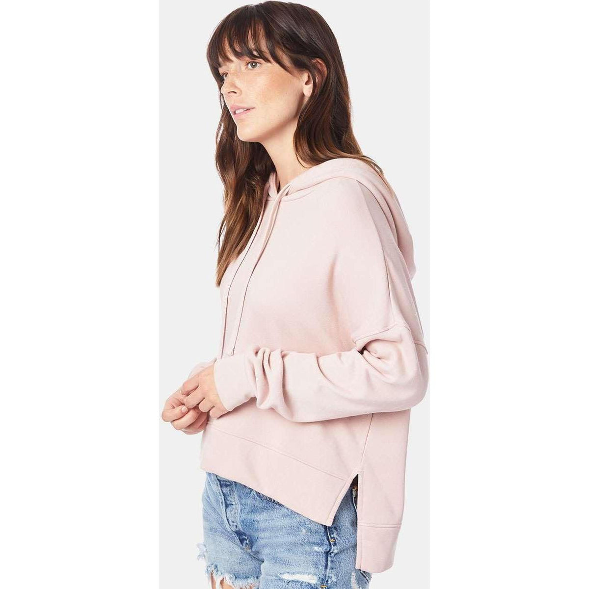 no-logo Alternative Ladies Eco-Washed Terry Hooded Sweatshirt-Fleece-Alternative-Thread Logic