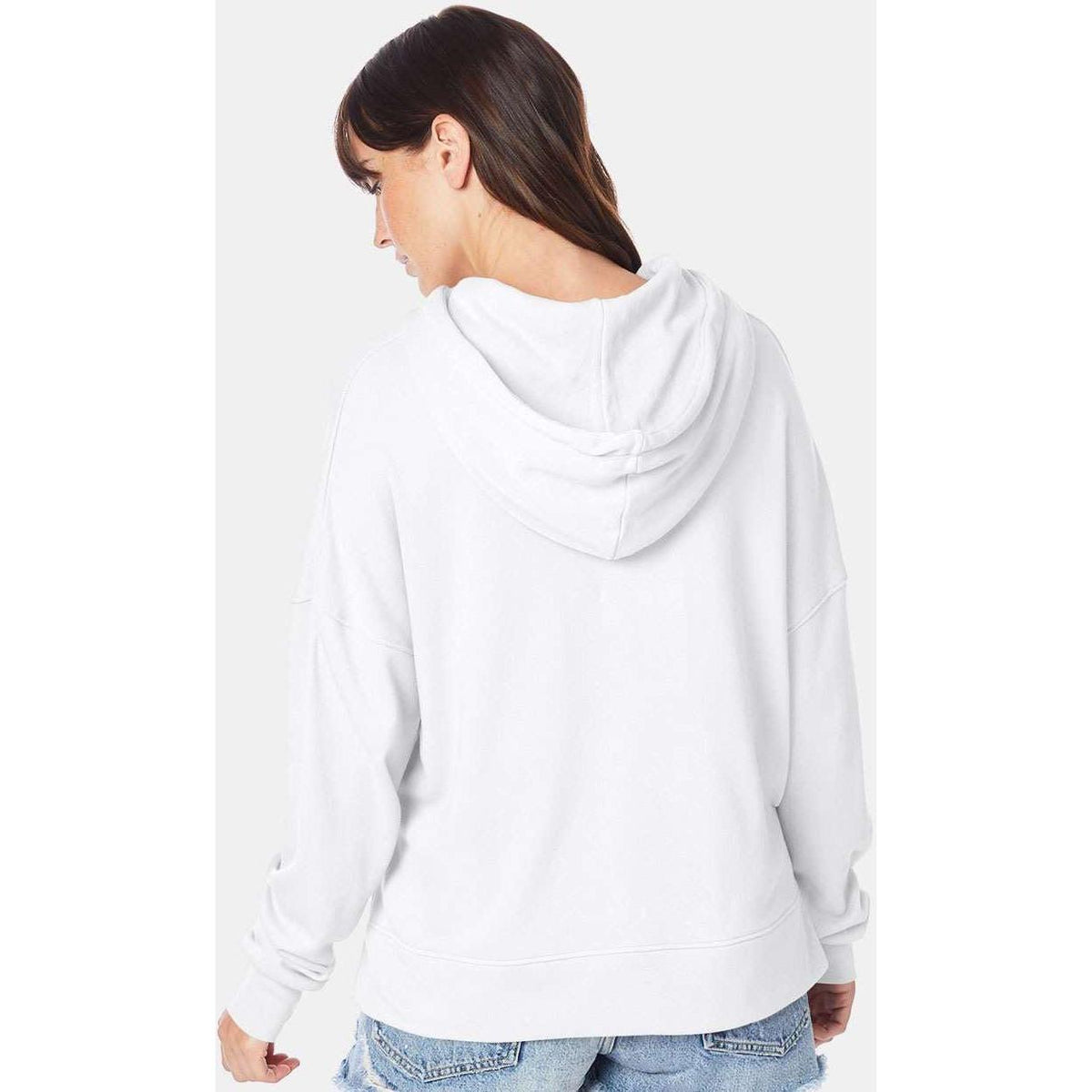no-logo Alternative Ladies Eco-Washed Terry Hooded Sweatshirt-Fleece-Alternative-Thread Logic