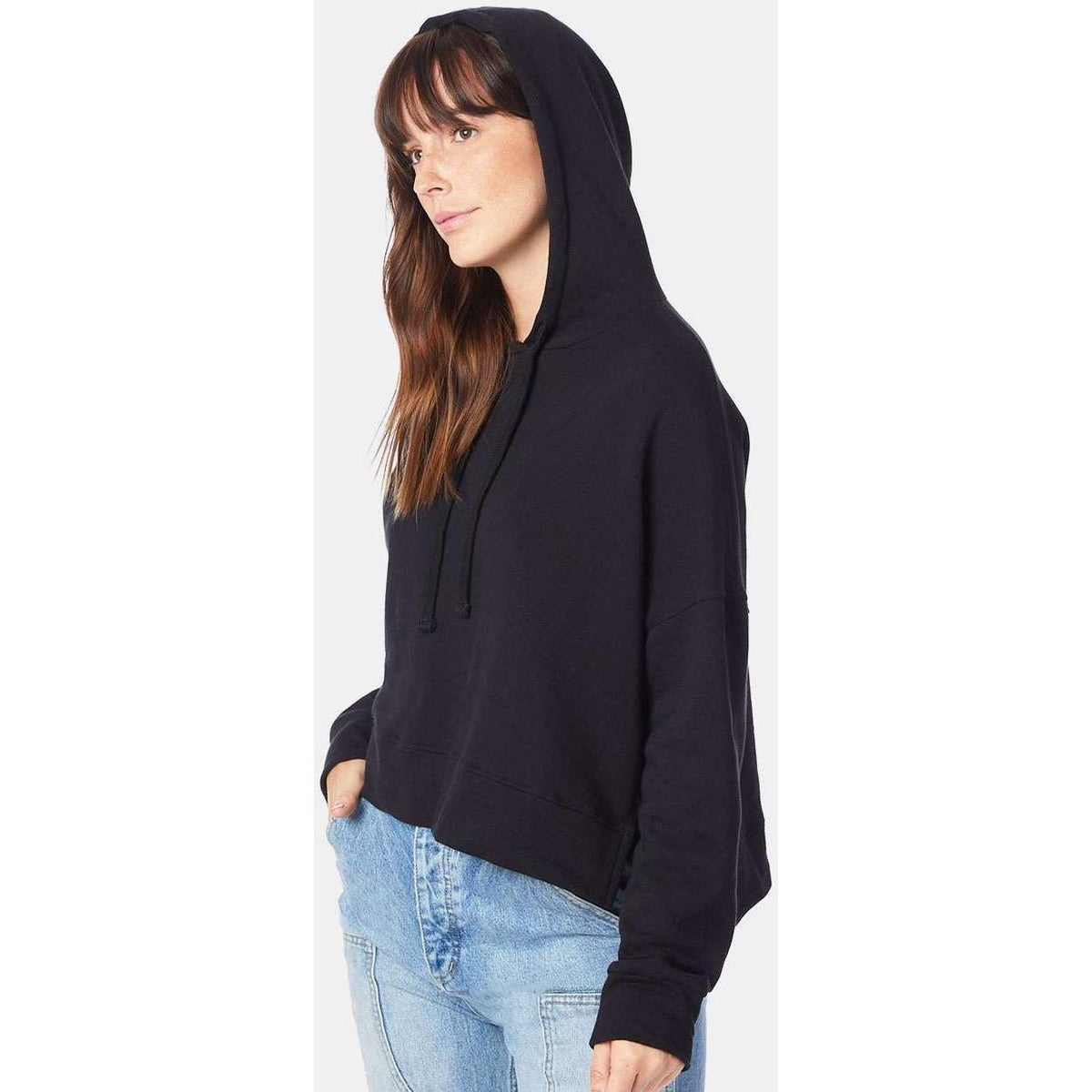 no-logo Alternative Ladies Eco-Washed Terry Hooded Sweatshirt-Fleece-Alternative-Thread Logic