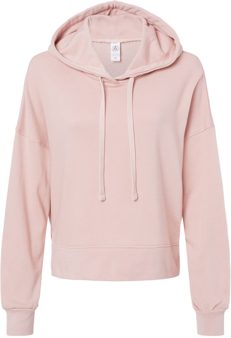 Alternative Ladies Eco-Washed Terry Hooded Sweatshirt