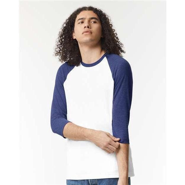 no-logo American Apparel CVC Raglan Tee-Apparel-American Apparel-Thread Logic
