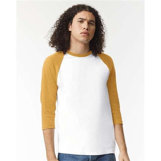 no-logo American Apparel CVC Raglan Tee-Apparel-American Apparel-Thread Logic