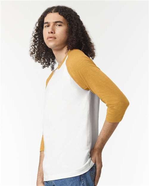 no-logo American Apparel CVC Raglan Tee-Apparel-American Apparel-Thread Logic