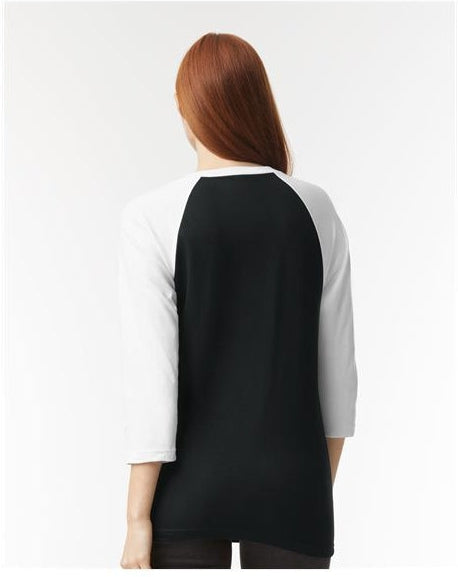 no-logo American Apparel CVC Raglan Tee-Apparel-American Apparel-Thread Logic