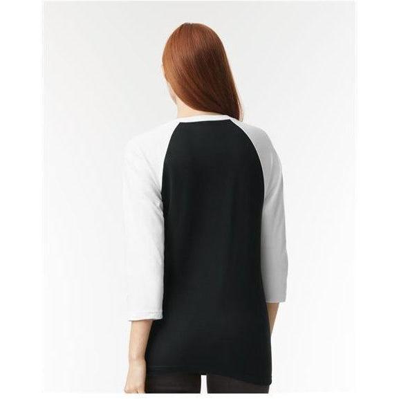 no-logo American Apparel CVC Raglan Tee-Apparel-American Apparel-Thread Logic