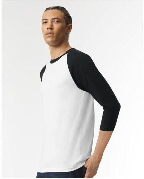 no-logo American Apparel CVC Raglan Tee-Apparel-American Apparel-Thread Logic
