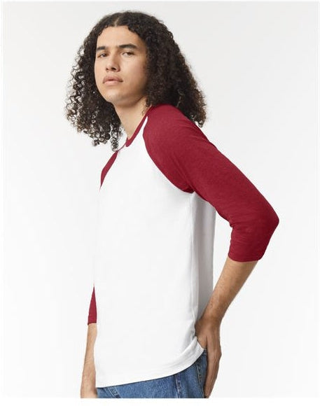no-logo American Apparel CVC Raglan Tee-Apparel-American Apparel-Thread Logic