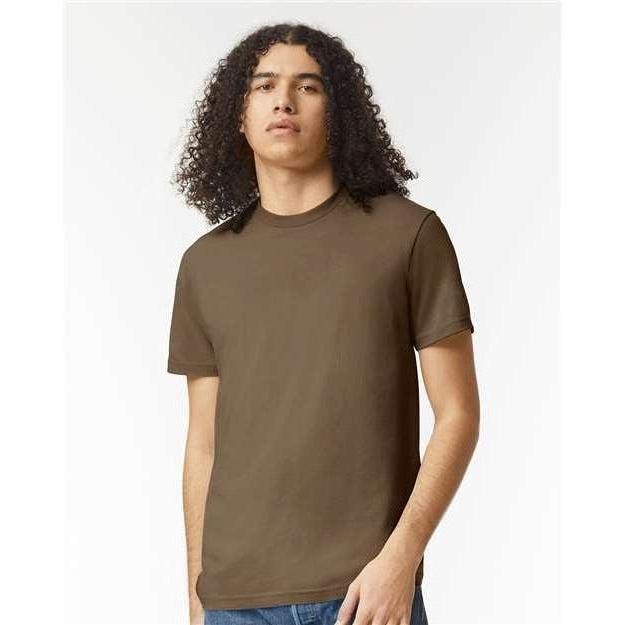 no-logo American Apparel CVC Tee-Apparel-American Apparel-Heather Army-S-Thread Logic