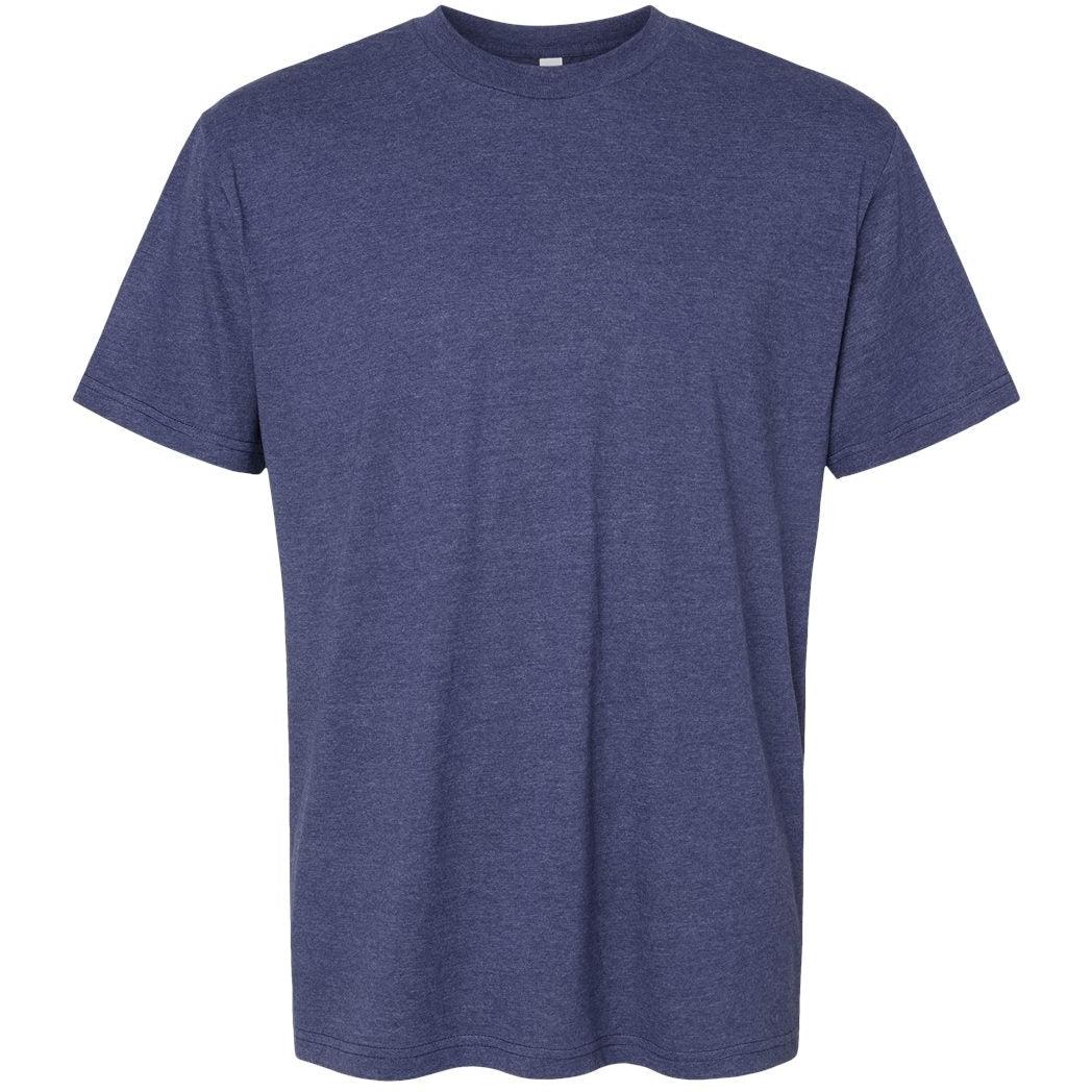 no-logo American Apparel CVC Tee-Apparel-American Apparel-Heather Indigo-S-Thread Logic