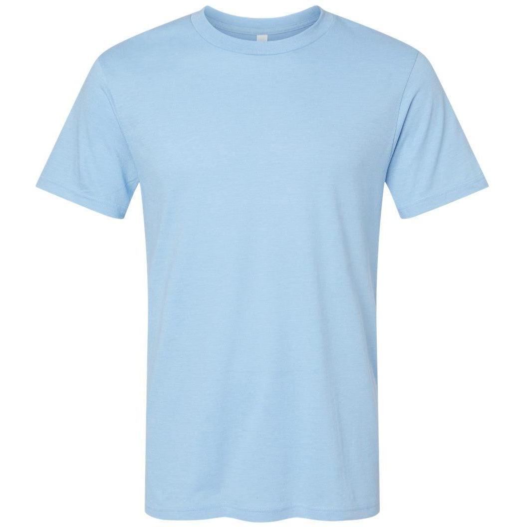 no-logo American Apparel CVC Tee-Apparel-American Apparel-Heather Light Blue-S-Thread Logic