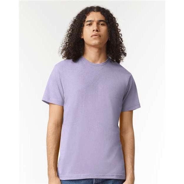no-logo American Apparel CVC Tee-Apparel-American Apparel-Heather Lilac-S-Thread Logic