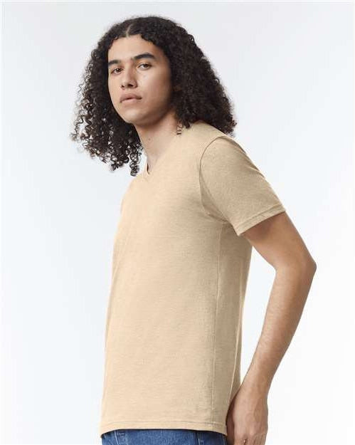 no-logo American Apparel CVC V-Neck Tee-Apparel-American Apparel-Thread Logic