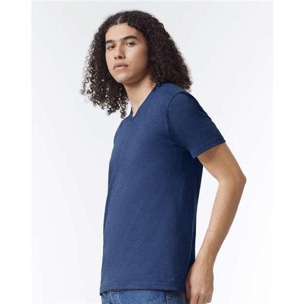 no-logo American Apparel CVC V-Neck Tee-Apparel-American Apparel-Thread Logic