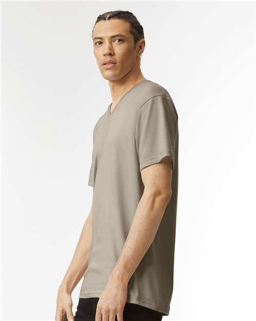 no-logo American Apparel CVC V-Neck Tee-Apparel-American Apparel-Thread Logic