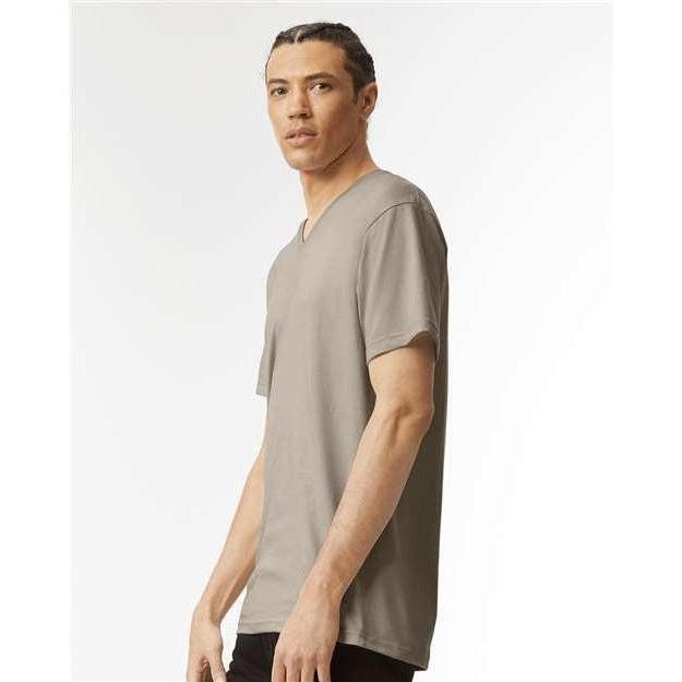no-logo American Apparel CVC V-Neck Tee-Apparel-American Apparel-Thread Logic
