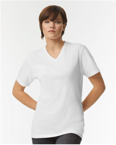 no-logo American Apparel CVC V-Neck Tee-Apparel-American Apparel-Thread Logic