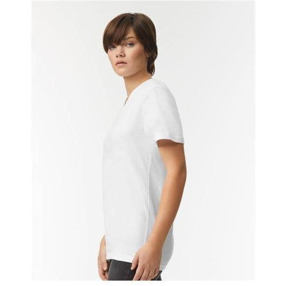 no-logo American Apparel CVC V-Neck Tee-Apparel-American Apparel-Thread Logic